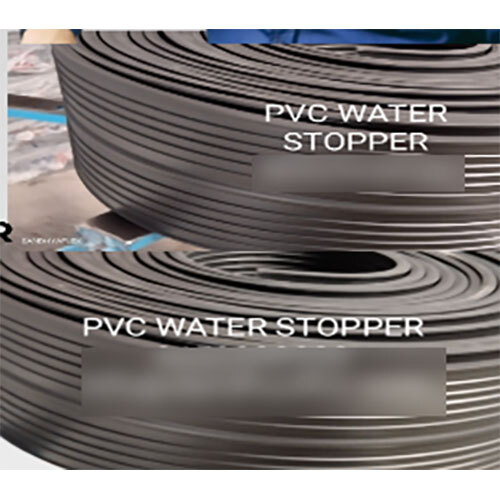 Pvc Water Stopper With Centre Bulb 230 X 6 Mm - Application: Rcc Construction