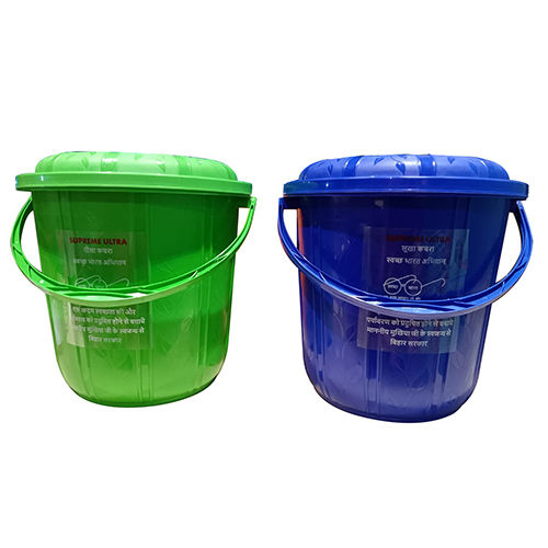 Pp Blue Green Dustbin