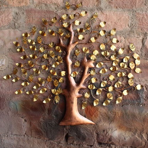 Decorative Golden Tree Handicrafts Design Type: Hand Building