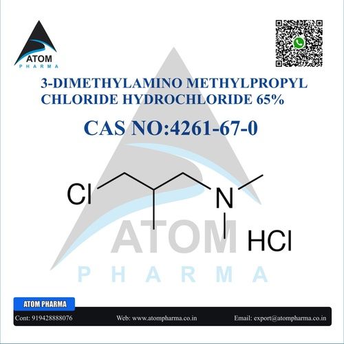 3-(Dimethylamino)Methylpropyl Chloride Hydrochloride (Dmmpc) Cas No: 4261-67-0