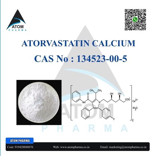 Atorvastatin Calcium Cas No: 134523-00-5