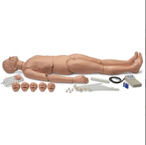 Simulaids Adult Full Body CPR Trauma Manikin with Electronics