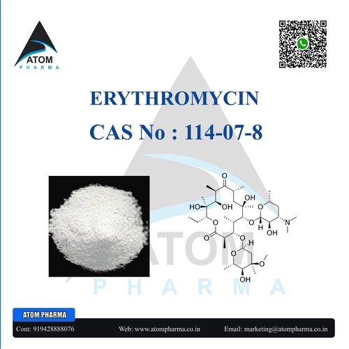 Erythromycin Api Cas No: 114-07-8