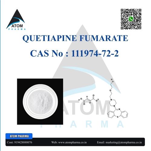 Quetiapine Fumarate Api Cas No: 111974-72-2