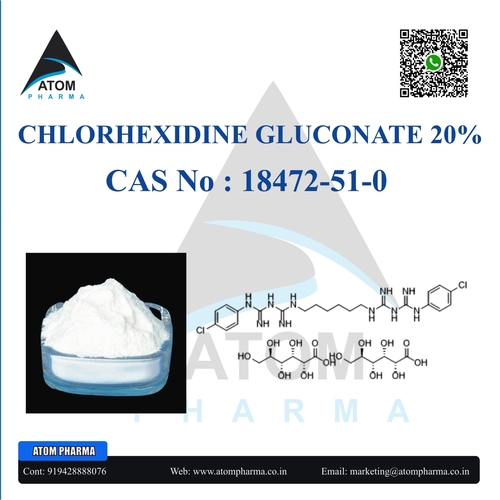 Chlorhexidine Gluconate 20% API POWDER Manufacturer, Supplier, Exporter ...