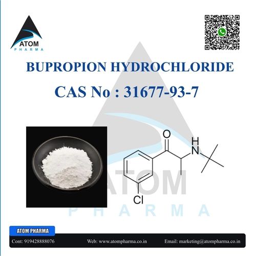 Bupropion Hydrochloride Api Cas No: 31677-93-7