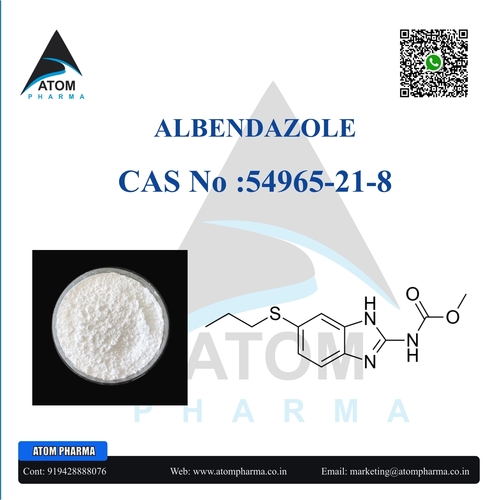 White 54965-21-8 Albendazole