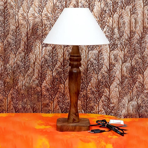 Wood Wooden Table Lamp