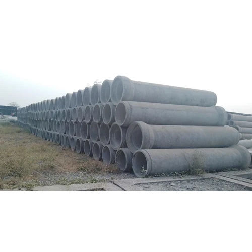 Grey 12 Inch 300 Mm Np2 Rcc Pipe