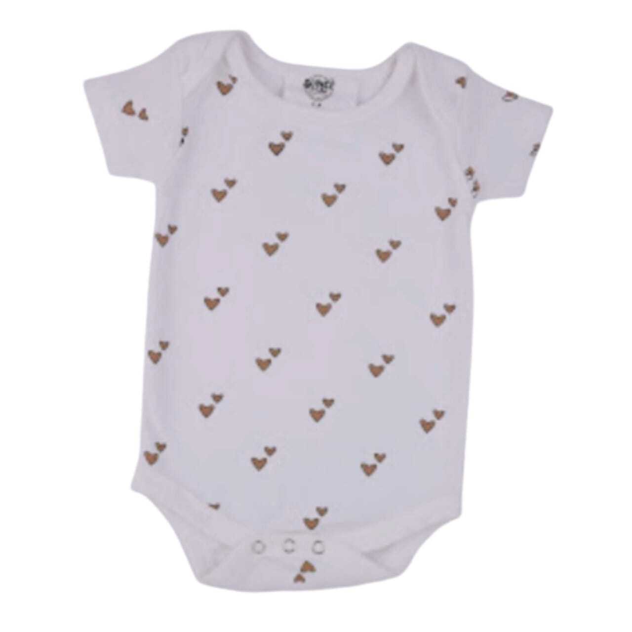 Sopiee 100 percent Organic Cotton Baby Boys Girls One Piece Rompers Onesies Bodysuit (Pack Of 3)