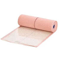 Adhesive Plaster Bandage - Polyester Material, 10 Cm X 2 M Size, Skin Color | Disposable, Easy To Wrap, High Mobility Support