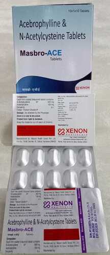 Acebrophyline And N-Acetylcysteine Tablets