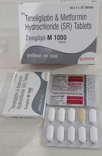 Teneligliptin And metformin Hydrochloride (SR) Tablets