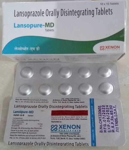 Lansoprazole Orally Disintegrating Tablets Ingredients: Lansoprazole-15Mg