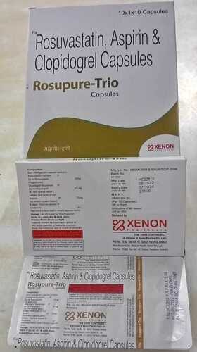 Rosuvastatin As-pirin And Clopidogrel Capsules