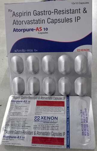 Asp-irin gastro Resistant And Atorvastatin Capsules IP