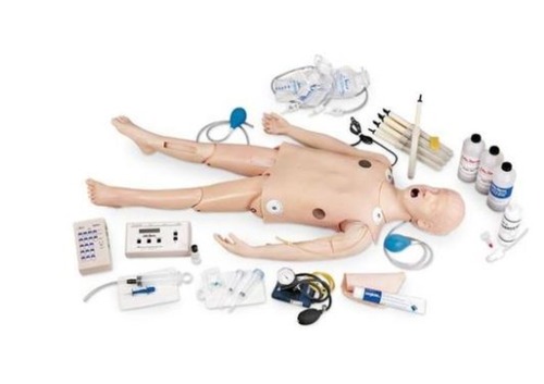 Deluxe Child Crisis Manikin with ECG Simulator