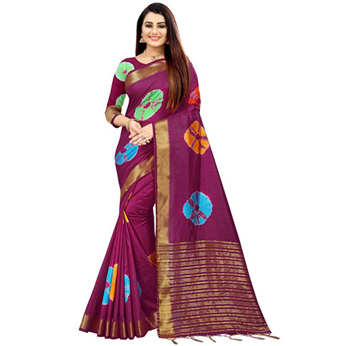 Casual Designer Patola Silk Saree