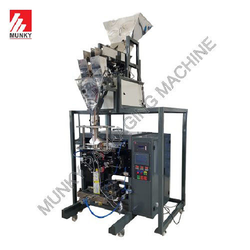 2 Head Weigh Filler Grocery Packaging Machine