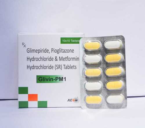 Glimepiride  Metformin  Pioglitazone Tablets