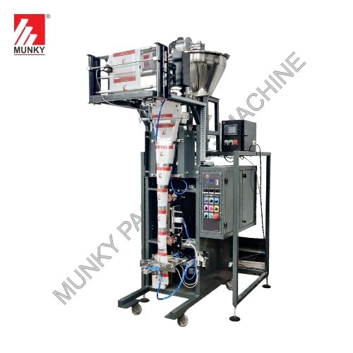 Spice Packaging Machine With Chute Bagger