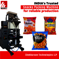 Automatic 2 Head Weigh Filler Snacks Packaging Machine