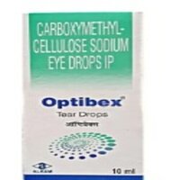 Optibex Tear Eye Drop - 0.5% Carboxymethylcellulose Sodium Liquid Formula | Eye Lubricant, Soothes Dry Eyes, Suitable For All, Recommended Dosage As Per Medical Practitioner