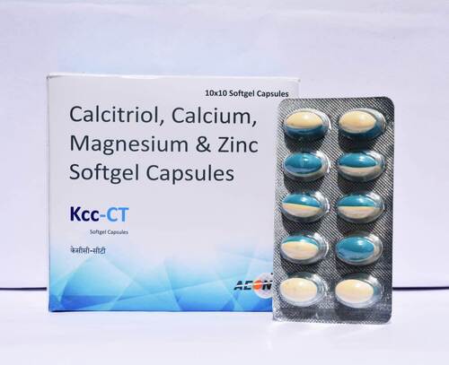 Calcium Citrate Malate Calcitriol Zinc Magnesium Softgel