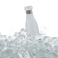 WATER BOTTLE WITH DIAMOND CUT USED BY KIDS