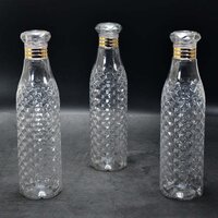 WATER BOTTLE WITH DIAMOND CUT USED BY KIDS