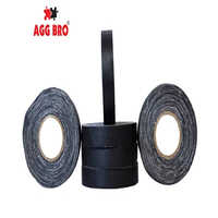 Agg Bro Black Self Adhesive Insulation Tape - 20-30m Length, 0.18-0.40mm Thickness | Rubber Adhesive, Single-sided, Excellent Cold & Hot Resistance, Ideal For Electrical Insulation