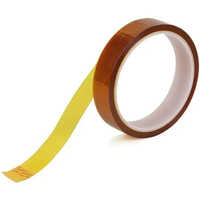 Ct Coil Insulation Tape - Cotton Material, 10-20 M Length, 20-40 Mm Width, 3-7 Mil Thickness, Yellow Color | Single-sided Adhesive, Strong Durability, Flexible