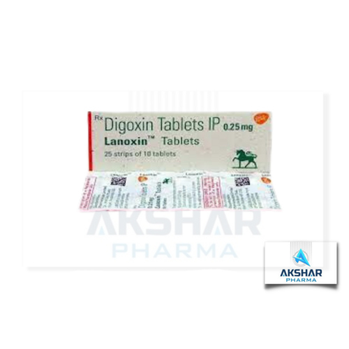 Lanoxin  0.25Mg Tablet - Shelf Life: 2-3 Year Years