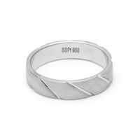 Silver Platinum Presents Designer Platinum Rings