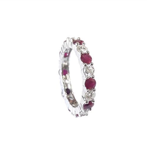 Ladies Platinum Eternity Ring