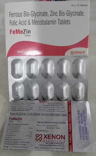 Folic Acid Mecobalamin Tablets Storage: Dry Place