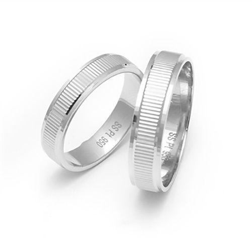 Platinum Handcrafted Wedding Rings