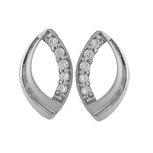 Designer Pl4 690 Platinum Earrings