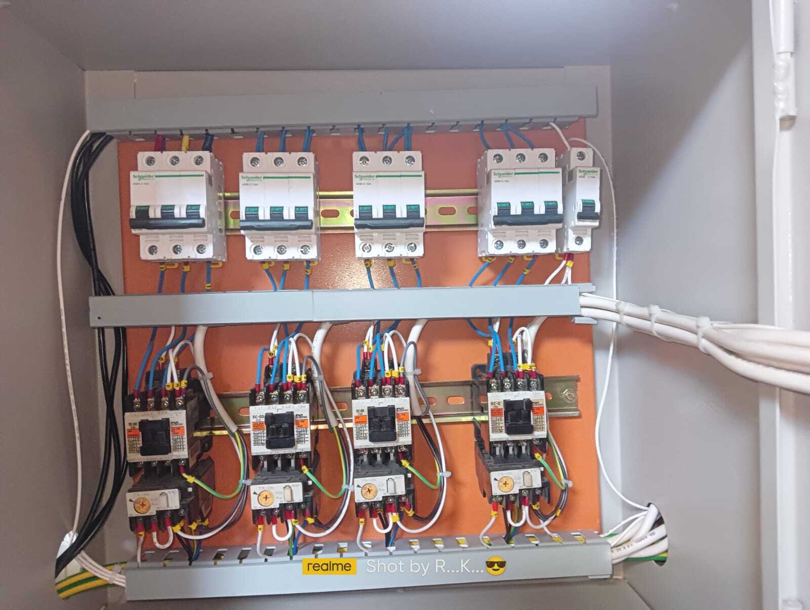 Rice Mill Control Panel