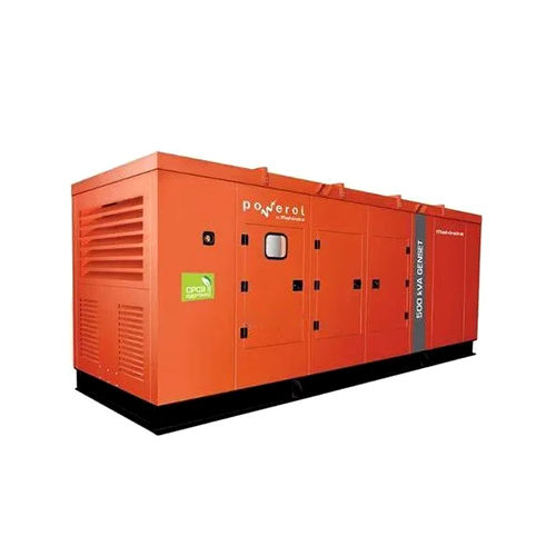 Brown Mahindra Powerol 415V Diesel Generator Set