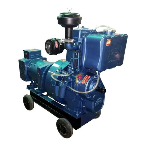 Blue Single Phase Diesel Generator