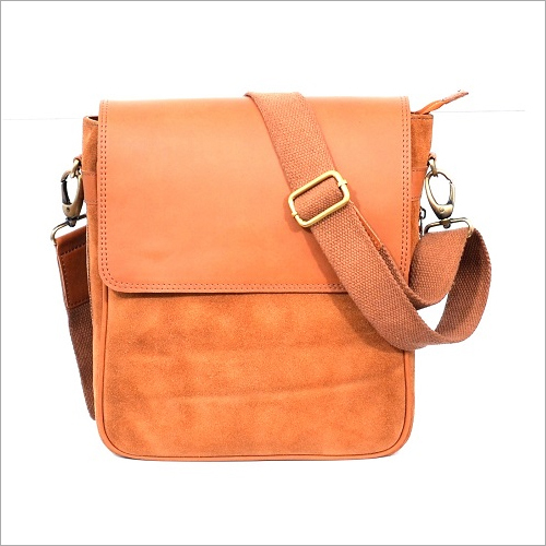 Brown Leather Crossbody Bag