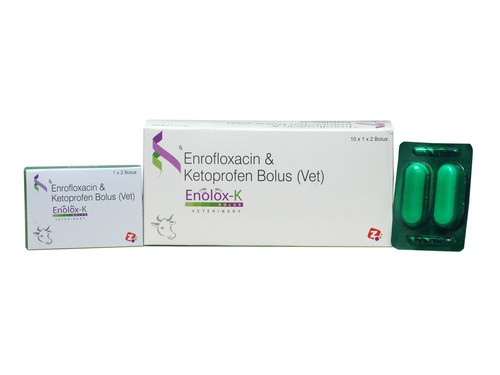 Tablets Enrofloxacin Ketoprofen Veterinary Bolus