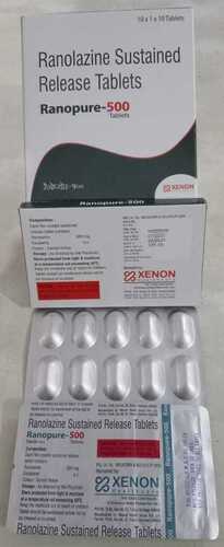 Ranolazine Sustained Release Tablets