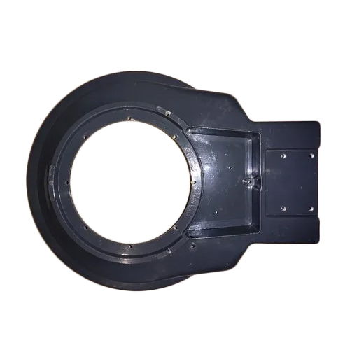 Black Single Disc Machine Base Plate