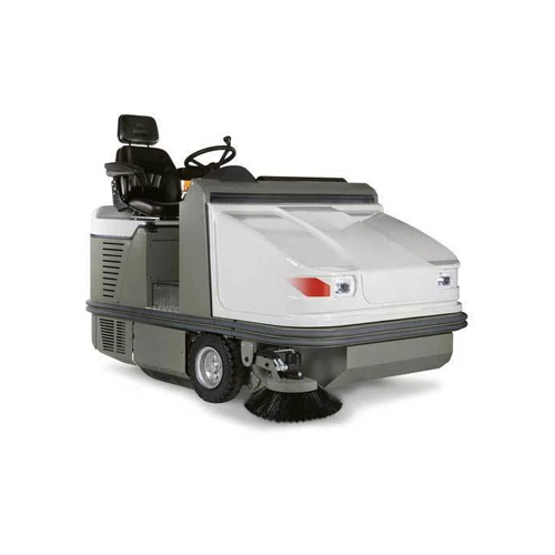 White Road Sweeping Machine