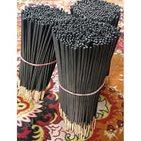 Black Incense Sticks - Natural Bamboo, Pack Of 10 Sticks | Eco-friendly Aromatic Meditation Enhancers