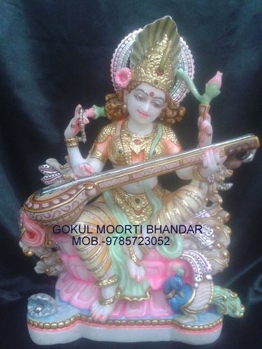 marble Saraswati statue