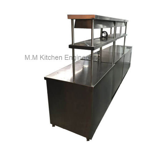 Industrial Food Warmer Service Counter