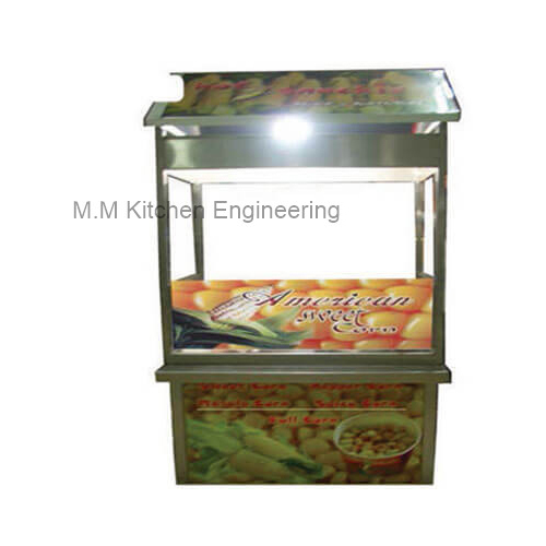 American Corn Display Counter